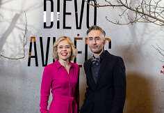 Operos-baleto &bdquo;Dievo avinėlis&ldquo; premjeros svečiai