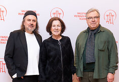 Oskaras Kor&scaron;unovas, Eglė Gabrėnaitė, Rimantas Bagdzevičius