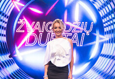 &bdquo;Žvaigždžių duetai&ldquo; filmavimo kadras