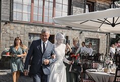 Brigidos Gruodytės ir Artiomo Penkevičiaus vestuvių akimirka