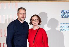 K. Kaupinio spektaklio &bdquo;Lietuvių mirties prane&scaron;imai. Vieno spektaklio istorija&ldquo; premjeros svečiai