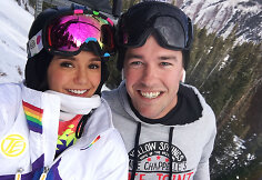 Nina Dobrev ir Kevinas Harrisas