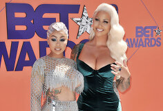Blac Chyna ir Amber Rose