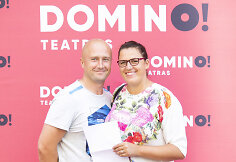 &bdquo;Domino&ldquo; teatro &bdquo;Be stogo&ldquo; atidarymo renginys
