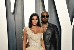 Kim Kardashian and Kanye Westas
