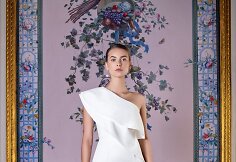 Agnės Deveikytės kurta vestuvinė suknelė