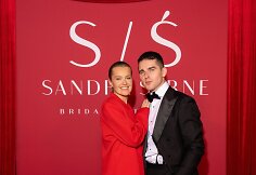 Sandros &Scaron;ernės vestuvinių suknelių kolekcijos pristatymo svečiai