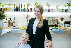 Sandra &Scaron;ernė su vaikais