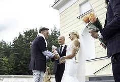 Ievos Jotkėlaitės ir Juozo Tubino vestuvių akimirka