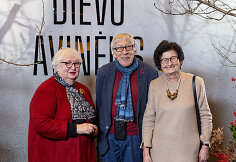 Operos-baleto &bdquo;Dievo avinėlis&ldquo; premjeros svečiai