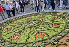 Italijoje vyksta floristinių ornamentinių kilimų festivalis, kuriame dalyvauja ir Mitkaičių kaimo bendruomenė