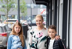 Vilma Javtokienė su vaikais