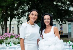 Baltoji vakarienė Kudirkos aikštėje