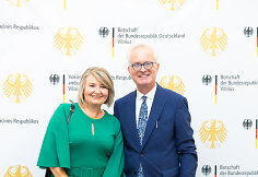 Vokietijos ambasada Lietuvoje paminėjo 34-ąją Vokietijos Vienybės dieną