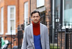 Londono vyrų mados savaitės gatvės stilius