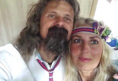 Vilija Šabunkaitė su vyru Saugirdu Petruliu