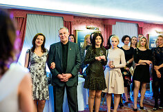 Arvydas Stonys su drauge Jolanta