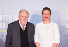 Vytautas Landsbergis ir Neringa Medutytė