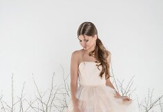 Agnės Deveikytės kurta vestuvinė suknelė