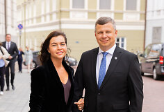 Prezidento rūmų iškilmingo priėmimo svečiai