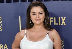 Selena Gomez 2024 m. Ekrano aktorių gildijos apdovanojimuose