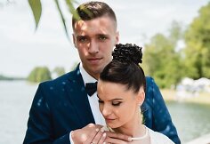 Gintarės Jaro&scaron;aitės ir Edgaro Žarskio vestuvių akimirka