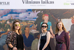 Lietuvos meno pažinimo centre &bdquo;Tartle&ldquo; naujos parodos &bdquo;Vilniaus laikas&ldquo; atidarymas