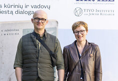 Parodos &bdquo;Vilnius amžinai. Dailės kūrinių ir vadovų po miestą dialogas&ldquo; svečiai