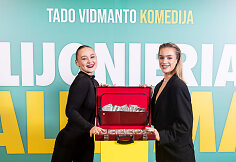 Tado Vidmanto komedijos „Milijonieriaus palikimas" premjeros svečiai