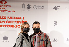 Sporto kino festivalio atidarymas