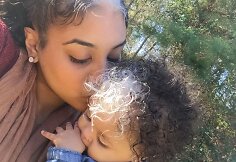 Brianna Worthy su dukra MilliAnna
