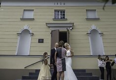 Ievos Jotkėlaitės ir Juozo Tubino vestuvių akimirka