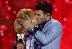 Lietuvos atstovai Vaidas Baumila ir Monika Linkytė