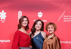 LTOK geriausių metų Lietuvos sportininkų apdovanojimų vakaro svečiai. Allison Reed