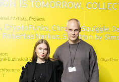 Meno fondo &bdquo;Lewben Art Foundation&ldquo; meno ekspozicijos &bdquo;How Soon is Tomorrow. Collecting NFTs&ldquo; pristatymas.