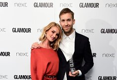 Rosie Huntington-Whiteley ir Calvinas Harris