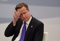 Didžiosios Britanijos ministras pirmininkas Davidas Cameronas