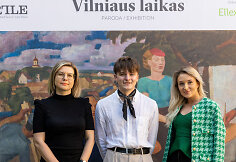 Lietuvos meno pažinimo centre &bdquo;Tartle&ldquo; naujos parodos &bdquo;Vilniaus laikas&ldquo; atidarymas