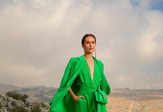 &bdquo;Elie Saab&ldquo; 2021 m. pavasario ir vasaros kolekcijos modelis