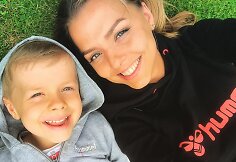 Vaida Skaisgirė su sūnumi Atu