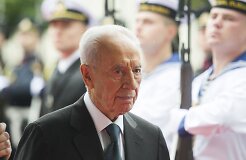 Президента Израиля в Вильнюсе охватывают двоякие чувства