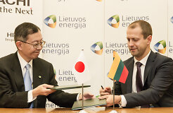 Lietuvos energija и Hitachi подписали меморандум