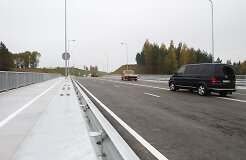 Дорога в Вильнюсский аэропорт и Ikea станет удобнее: открыт новый виадук