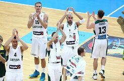 Сборная Литвы уже знает, с кем будет играть во втором этапе чемпионата Европы по баскетболу