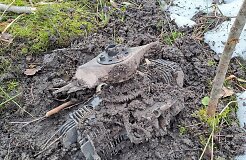 Latvijoje į ežerą nukrito ir sprogo dronas, radarai jo neužfiksavo
