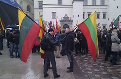 Литовские националисты готовятся к шествию в Каунасе