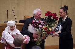 Основателю Лиги свободы Литвы Тярляцкасу вручена Премия свободы