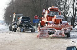 В затопленную часть Литвы потянулись экстремалы