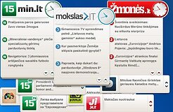 Для пользователей Windows &ndash; бесплатная программа 15min.lt для рабочего стола