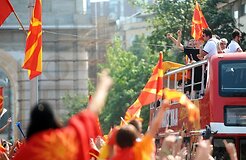 Видео: в православном храме столицы Македонии произошло чудо